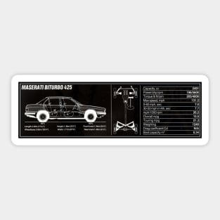 Maserati Biturbo Sticker